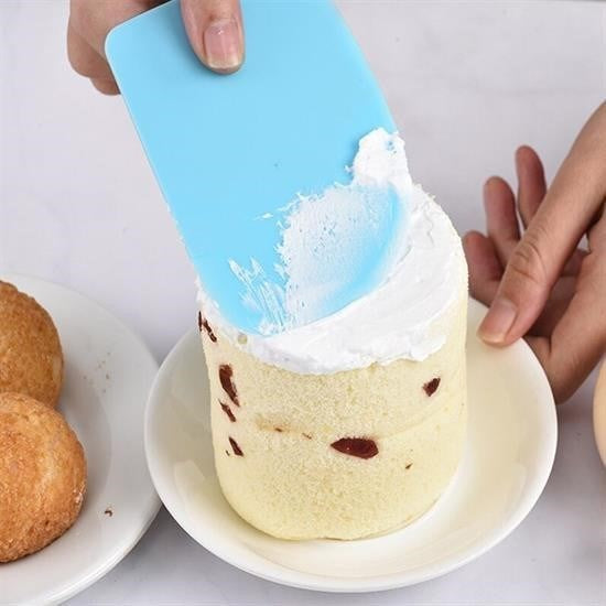 GENEL® Pasta Hamur Şekillendirici Spatula Kesici Kazıyıcı Dekoratör Set