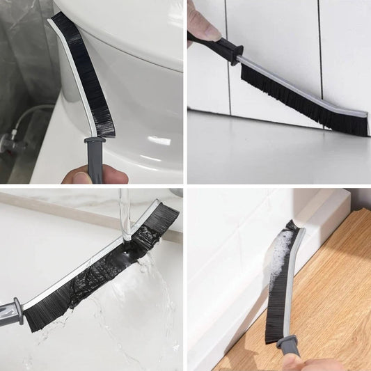 BUFFER® 2li Çok Amaçlı Multi Ince Temizlik Fırçası Derz Arası Banyo Mutfak Lavabo Detay Temizleme Fırçası - UcuzaGeliyor