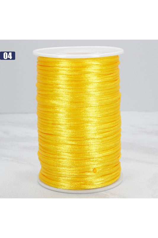 Sıçan Kuyruğu İp 2 mm Sarı 100mt - UcuzaGeliyor