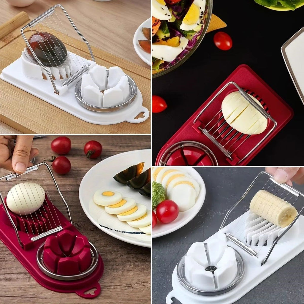 GENEL® Çok Fonksiyonlu Eşit Yumurta ,Meyve Dilimleyici Kesici Aparat