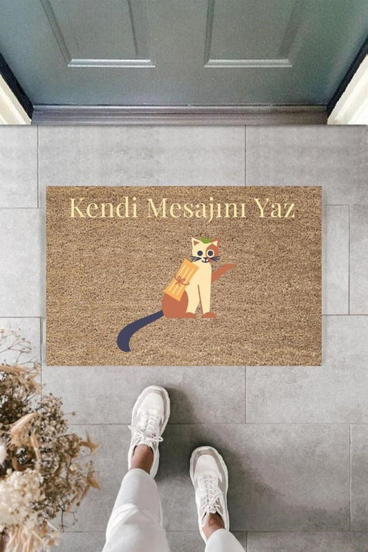 Dijital Baskı Kişiye Özel İç Kapı Dekorasyon Paspas  PS11258 - UcuzaGeliyor