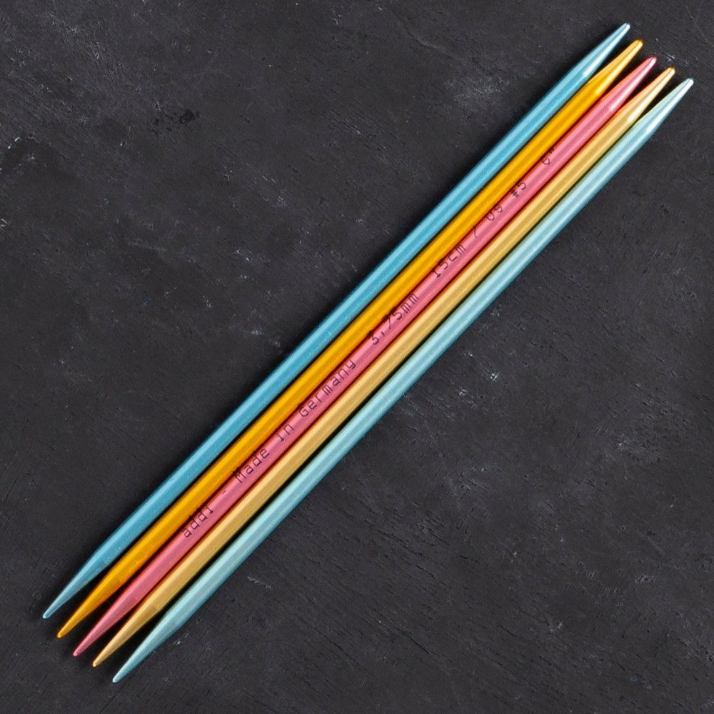 Addi Colibri 3,75mm 15cm Renkli Çorap Şişi - 204-7 - UcuzaGeliyor