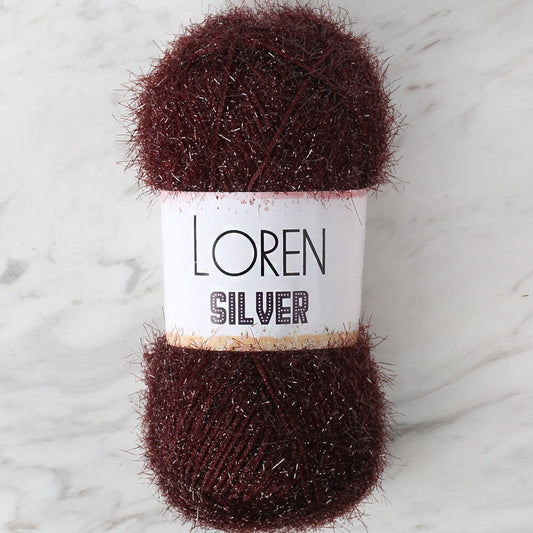 LOREN SILVER KAHVERENGİ EL ÖRGÜ İPİ - RS0093 - 34089 - UcuzaGeliyor