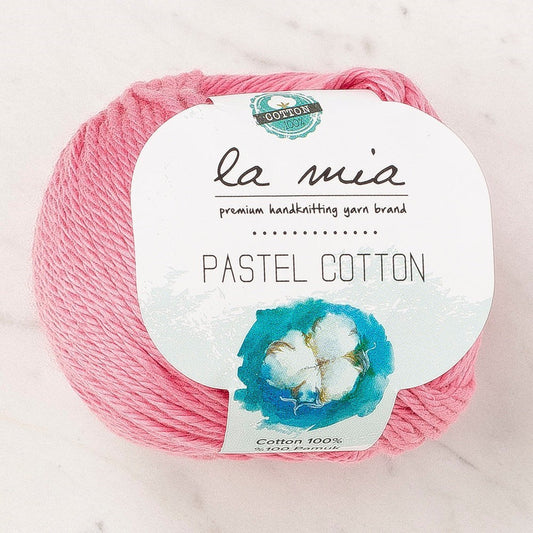 La Mia Pastel Cotton Pembe El Örgü İpi - L184 - 33947 - UcuzaGeliyor