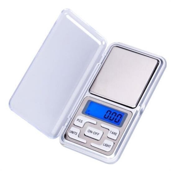 BUFFER® Dijital Hassas Elektronik Cep Terazi Tartı 500 Gr 001 Gr Hassasiyet