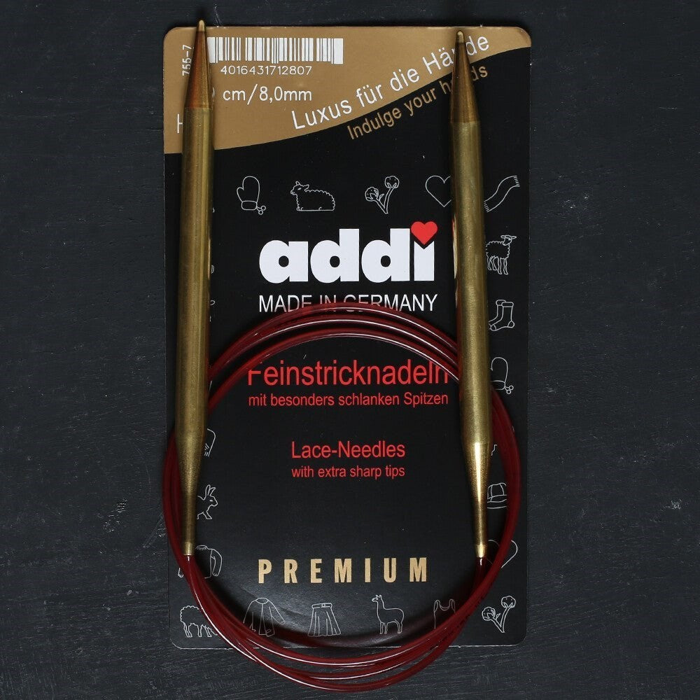 Addi 8 mm 120 cm Misinalı Dantel Şişi - 755-7 - UcuzaGeliyor