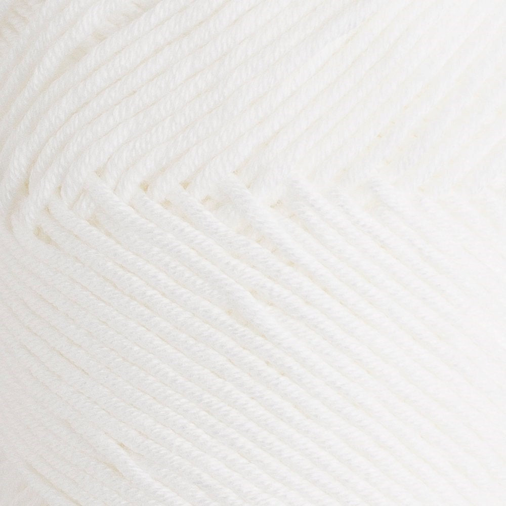 La Mia Baby Cotton Beyaz El Örgü İpi - L001 - 33628 - UcuzaGeliyor