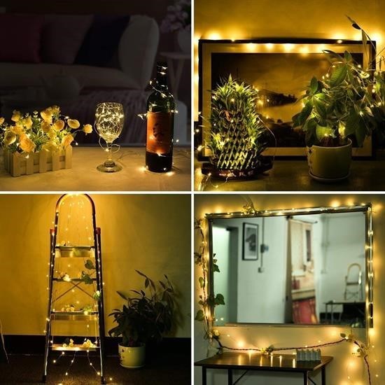 BUFFER® Yılbaşı ve Özel Konsept Dekorasyon 5 Mt USB Bağlantılı Led Işık - UcuzaGeliyor