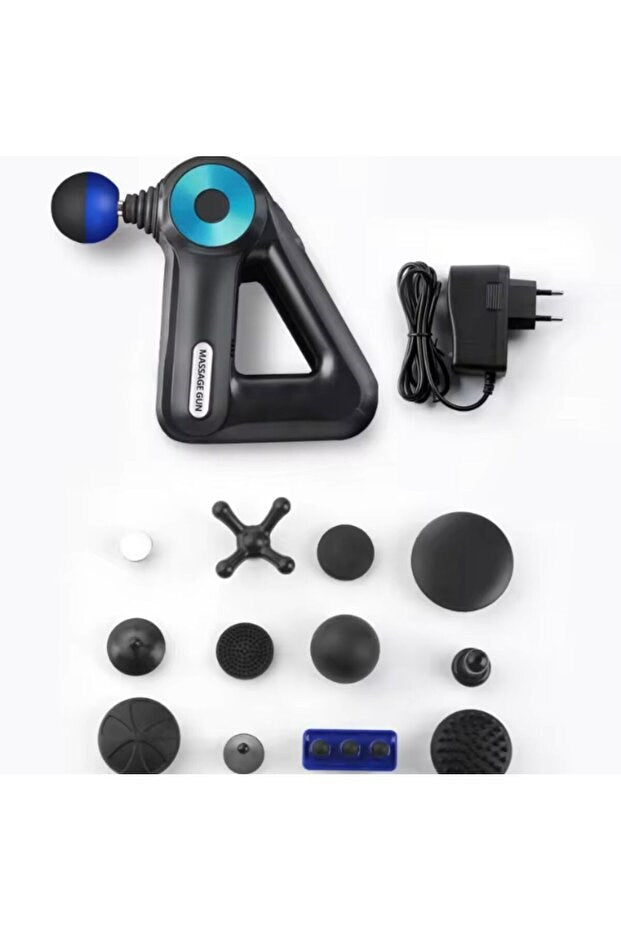 sonx Profesyonel Derin Doku Masaj Tabancası - 12 Başlıklı Kas Gevşetici