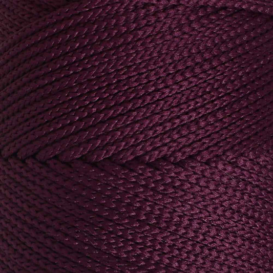 Loren Polyester Soft Macrame Patlıcan Moru El Örgü İpi - LM038 - 34443 - UcuzaGeliyor