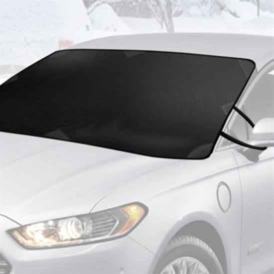 BUFFER® Büyük Boy Araçlar İçin Ön Cam Brandası SUV ve Doblo Araçlar İçin Kar Buz Güneş Brandası - UcuzaGeliyor