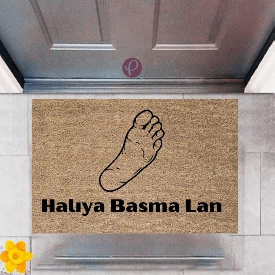 Kapı Önü Paspası Dekoratif Dijital Baskı Halıya Basma Lan P-2382 - UcuzaGeliyor