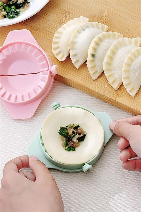 BUFFER® 3lü Çiğ börek kurabiye Hamur İşi Ravioli Kesme Kalıbı Aparatı