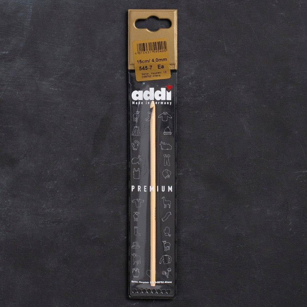 Addi Bambus 4mm 15cm Bambu Yün Tığ - 545-7 - UcuzaGeliyor