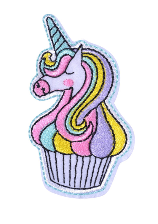 Aplike Ütü İle Yapışan Unicorn Pembe Arma 5x4 cm - UcuzaGeliyor