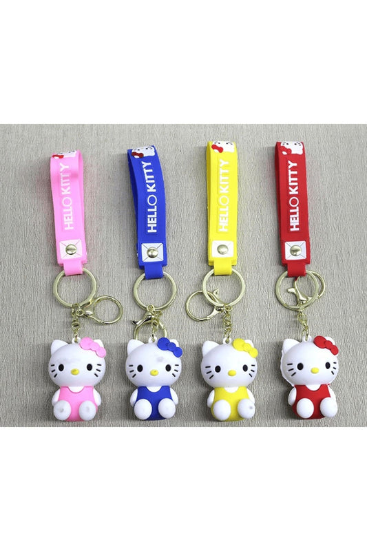 Silikon Hello Kitty Anahtarlık | Karakter Figürü Alk4248 | Lisinya