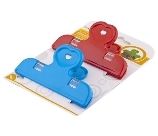 GENEL® 2li Pratik Torba Paket Ve Poşet Kapatıcı Kilitli Klips Mandal