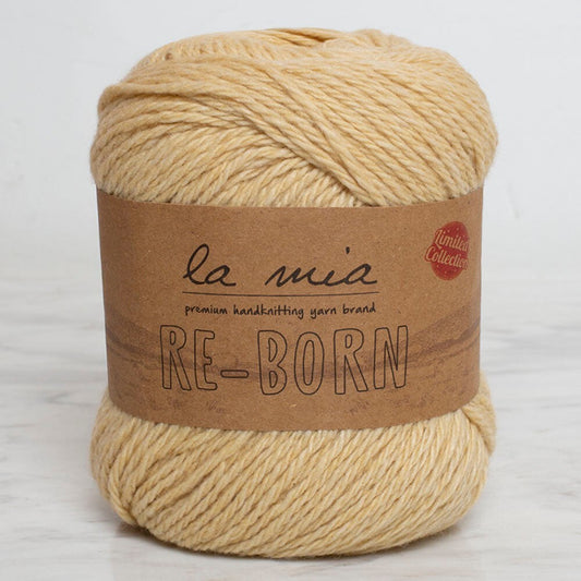 La Mia Re - Born Sarı El Örgü İpi - L124 - UcuzaGeliyor