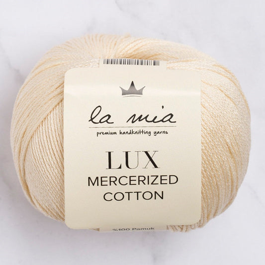La Mia Lux Mercerized Cotton Bej El Örgü İpi - 174 - 33752 - UcuzaGeliyor