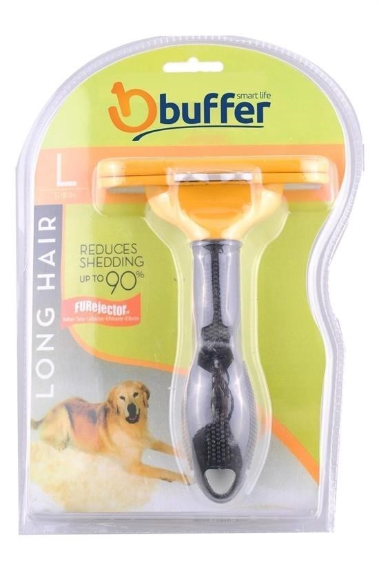 GENEL® 23 KG Üzeri Uzun Tüylü Köpekler İçin Tüy Toplayıcı Ergonomik Tarak