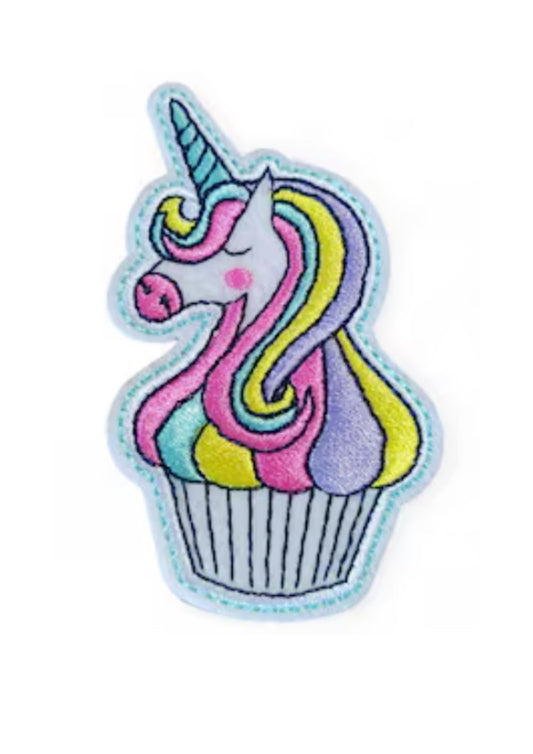 Aplike Ütü İle Yapışan Unicorn At Pembe Karışık Arma 5x3 cm - UcuzaGeliyor