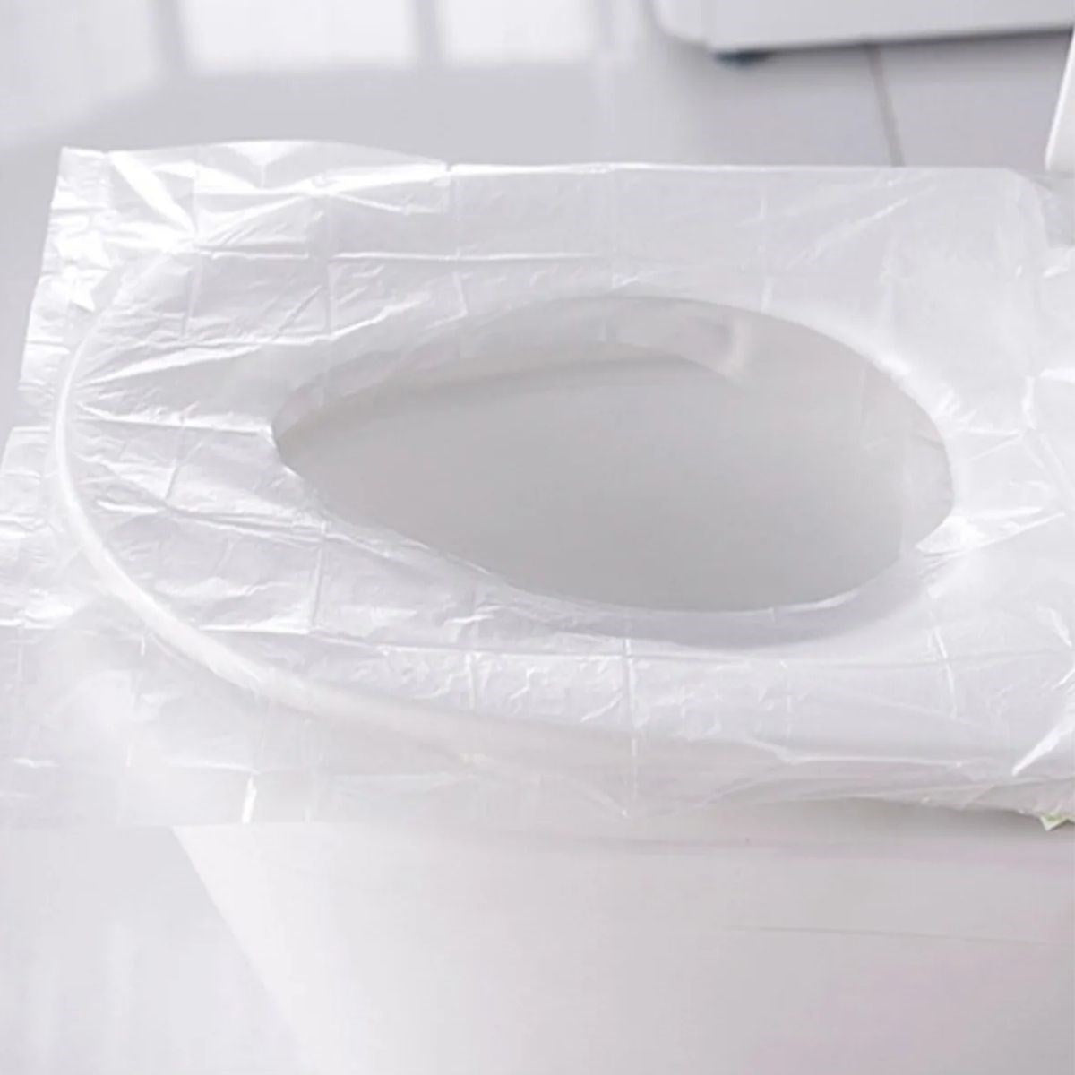 BUFFER® 50 Adet Kullan At Pratik Kullanımlı Hijyenik Klozet Kapağı Poşeti