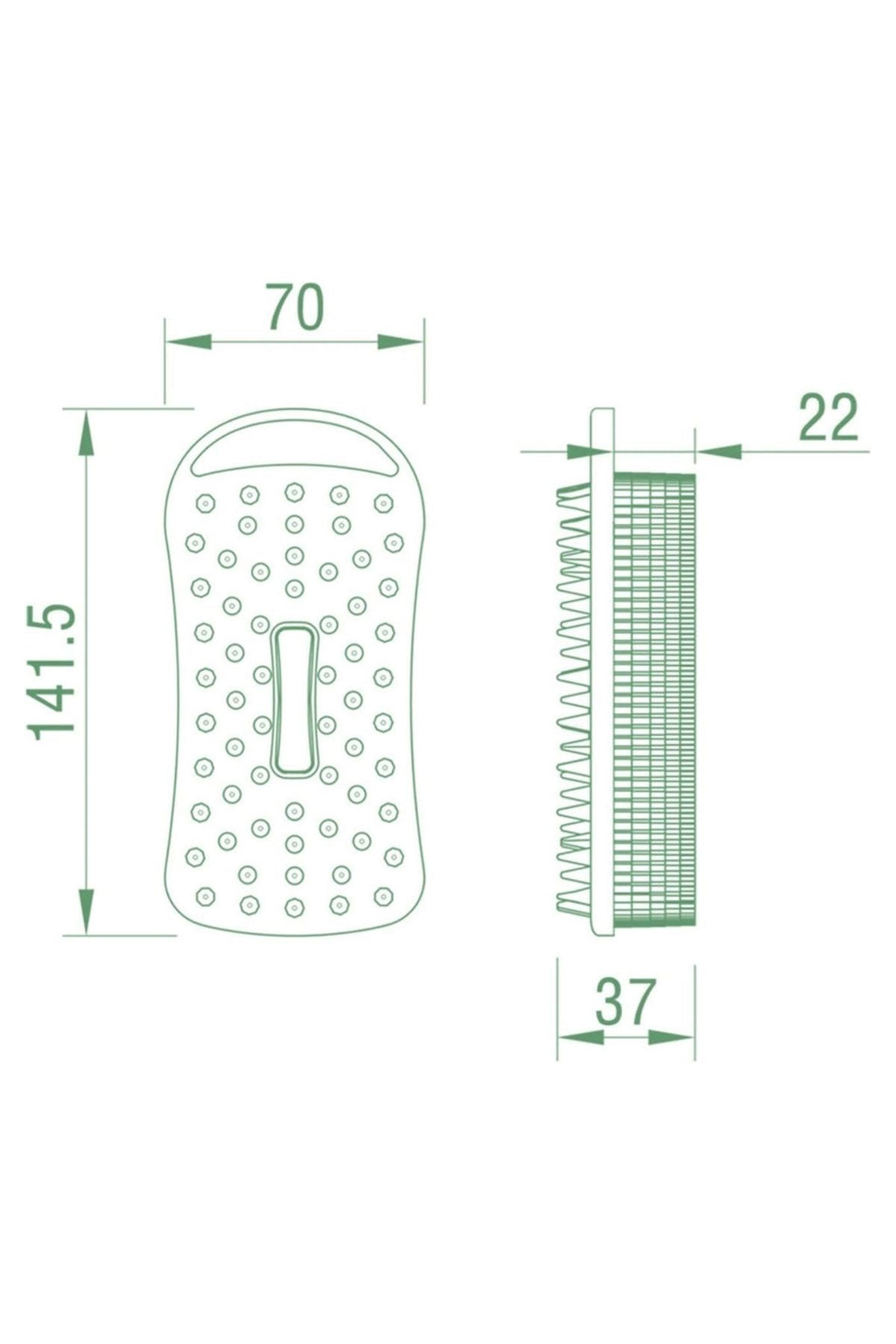 BUFFER® Kendiliğinden Askılı Peeling ve Masaj Etkili Silikon Banyo Vücut Fırçası