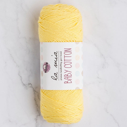 La Mia Baby Cotton Sarı El Örgü İpi - L043 - 33646 - UcuzaGeliyor