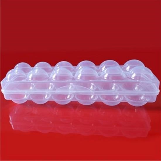 GENEL® 12li Şeffaf Kapaklı Kilitli Yumurta Saklama Kabı Kutusu Aparatı