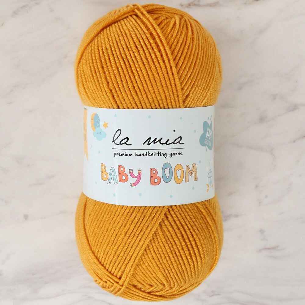 La Mia Baby Boom Hardal El Örgü İpi - 257 - 34454 - UcuzaGeliyor