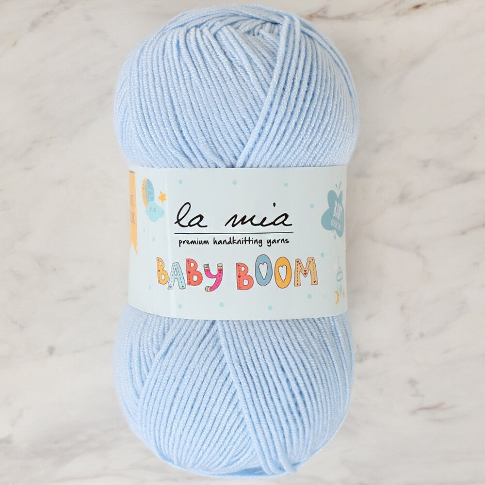 La Mia Baby Boom Bebe Mavi El Örgü İpi - 544 - 34144 - UcuzaGeliyor