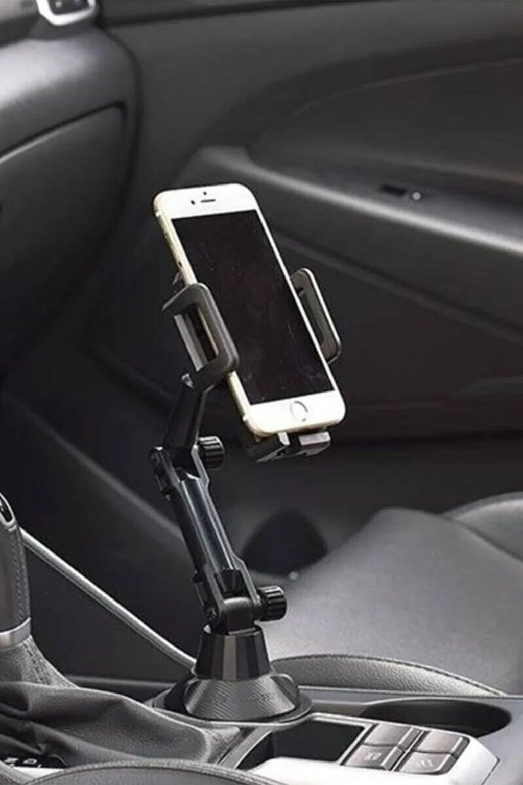BUFFER® Teleskopik Araç Bardak Yerine Giren Telefon Tutucu