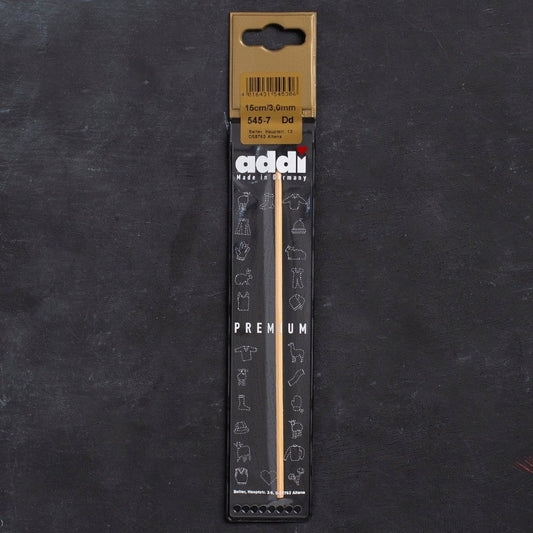 Addi Bambus 3mm 15cm Bambu Yün Tığ - 545-7 - UcuzaGeliyor