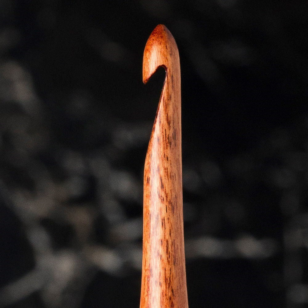 La Mia Rosewood 5.5 mm 15.5 cm Ahşap Yün Tığ - UcuzaGeliyor