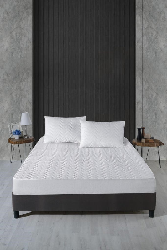Alez Kapitone Fitted Yatak Koruyucu 100*200 cm - UcuzaGeliyor