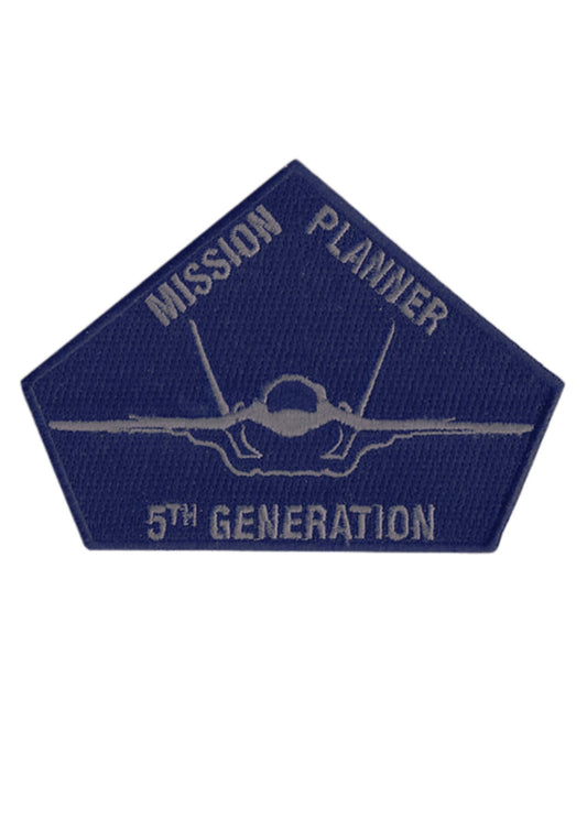 Aplike Ütü İle Yapışan Mission Planner Lacivert Arma 6 cm - UcuzaGeliyor