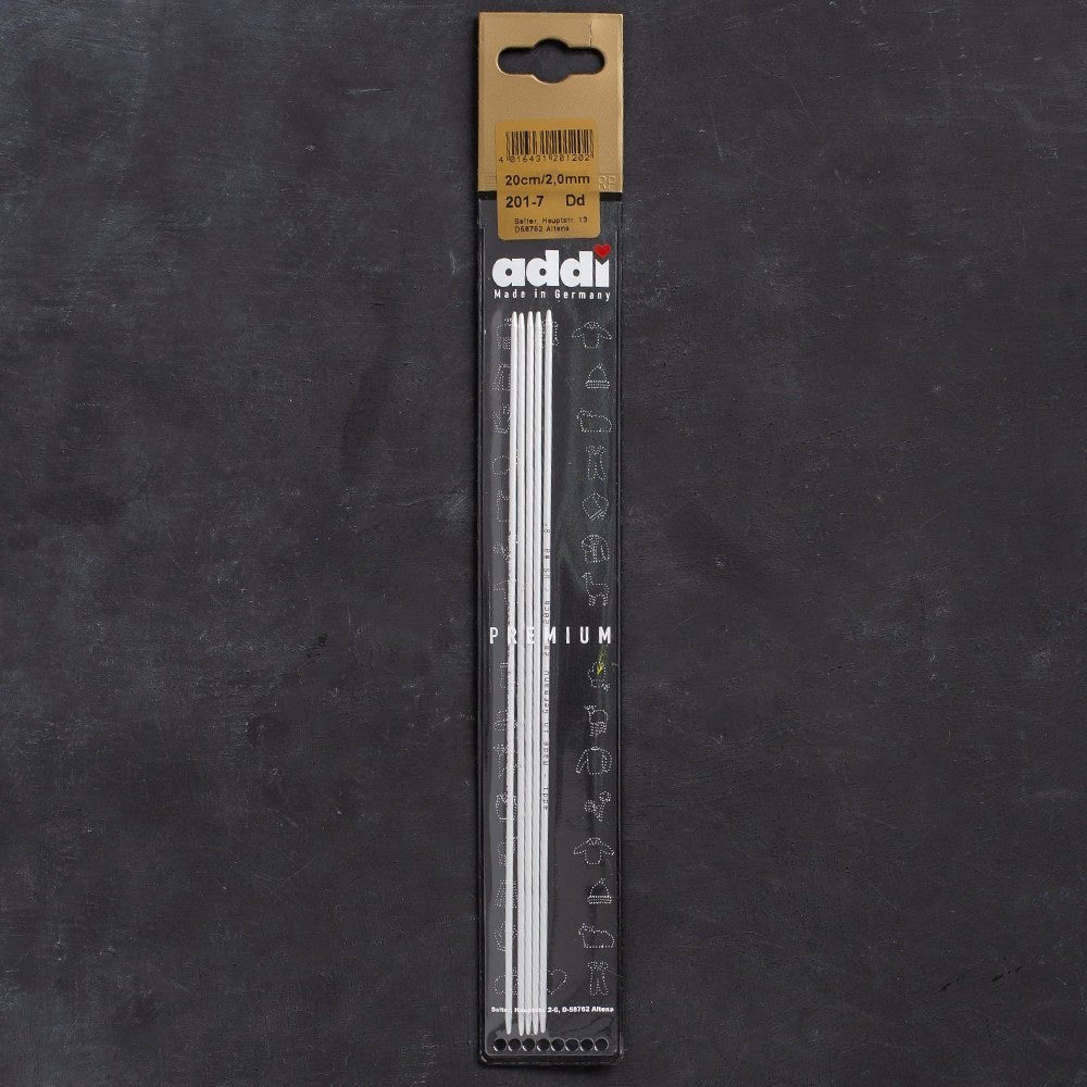 Addi 2mm 20cm 5 li Çorap Şişi - 201-7 - UcuzaGeliyor