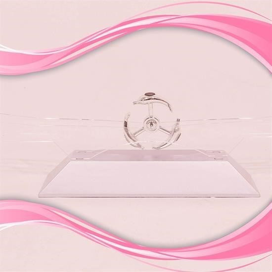 BUFFER® Dekoratif Masa Üstü Obje Manyetik Kinetik Orbital Dönen Yunuslar - UcuzaGeliyor
