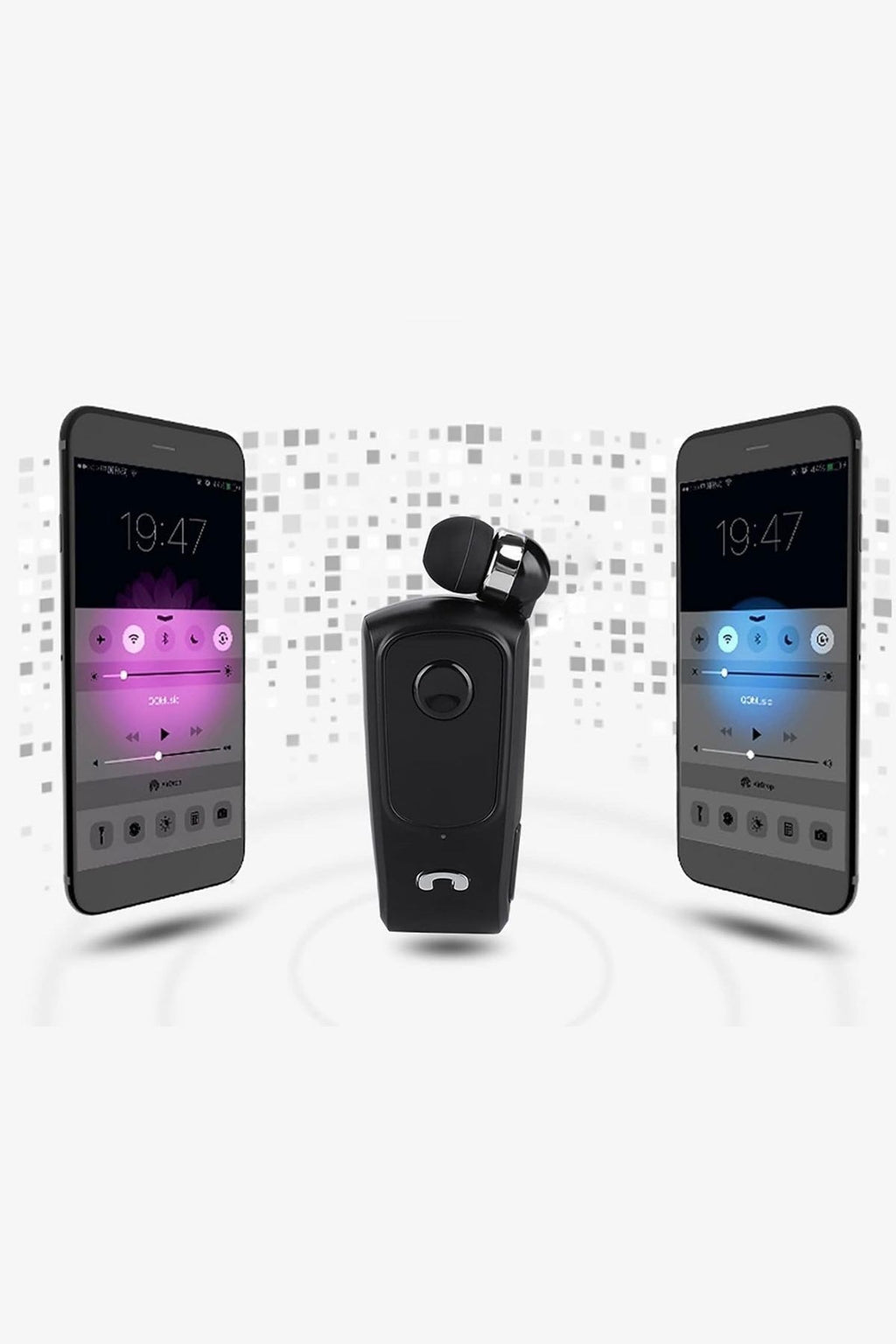 GENEL® Telefon Bağlantılı Makaralı Kulaklıklı Bluetooth Kulaklık