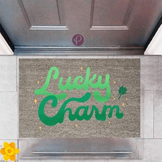 Kapı Önü Paspası Dekoratif Dijital Baskı Lucky Charm P-2359 - UcuzaGeliyor