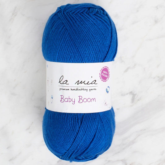 La Mia Baby Boom Saks Mavi El Örgü İpi - 605 - 34126 - UcuzaGeliyor