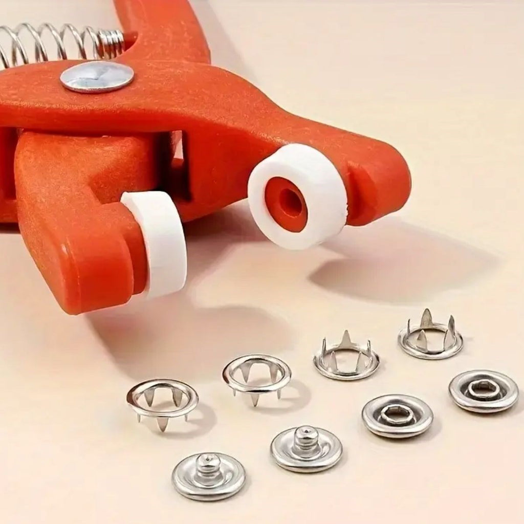 BUFFER® Plastik Çıt Çıt Pensi-Kıyafet, Bebek Önlüğü, Gömlek ve Tekstil Ürünleri İçin Çıtçıt Takma Aleti