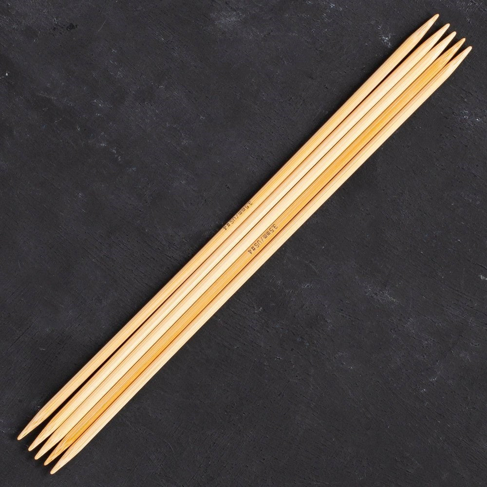Addi Bambus 3,5mm 20cm Bambu Çorap Şişi - 501-7 - UcuzaGeliyor