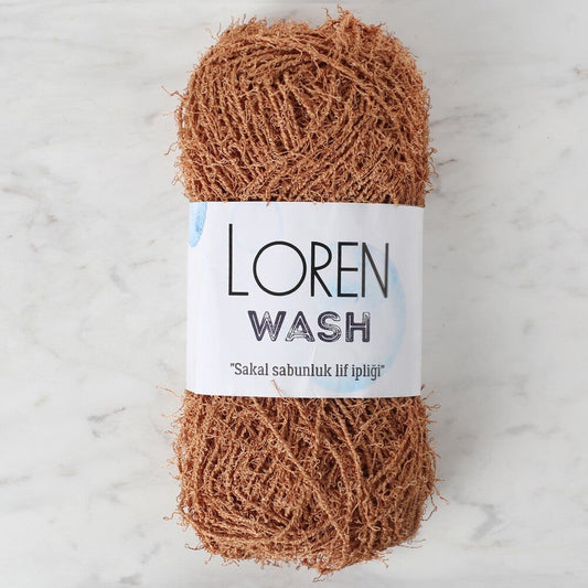 Loren Wash Kahverengi El Örgü İpi - R144 - 34035 - UcuzaGeliyor