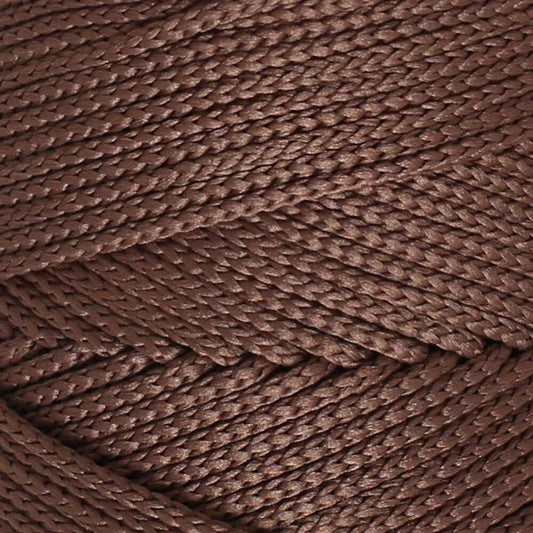 Loren Polyester Soft Macrame Kahverengi El Örgü İpi - LM032 - 34438 - UcuzaGeliyor
