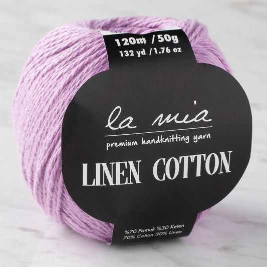 La Mia Linen Cotton Mor El Örgü İpi - L106 - 33867 - UcuzaGeliyor
