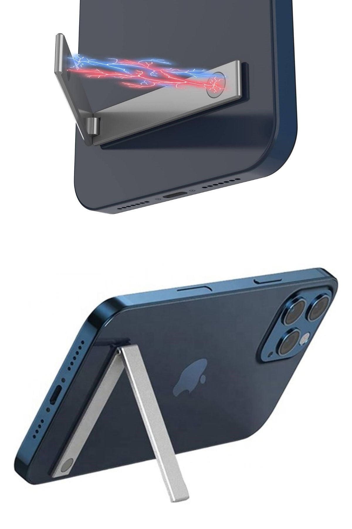 BUFFER® Tüm Telefonlara Uyumlu Kendiliğinden Yapışkanlı Cep Telefon Standı