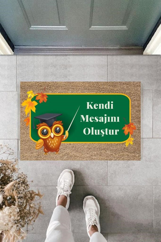 Dijital Baskı Kişiye Özel İç Kapı Dekorasyon Paspas  PS11226 - UcuzaGeliyor