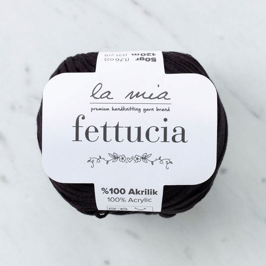 La Mia Fettucia Siyah El Örgü İpi - L006 - 33876 - UcuzaGeliyor