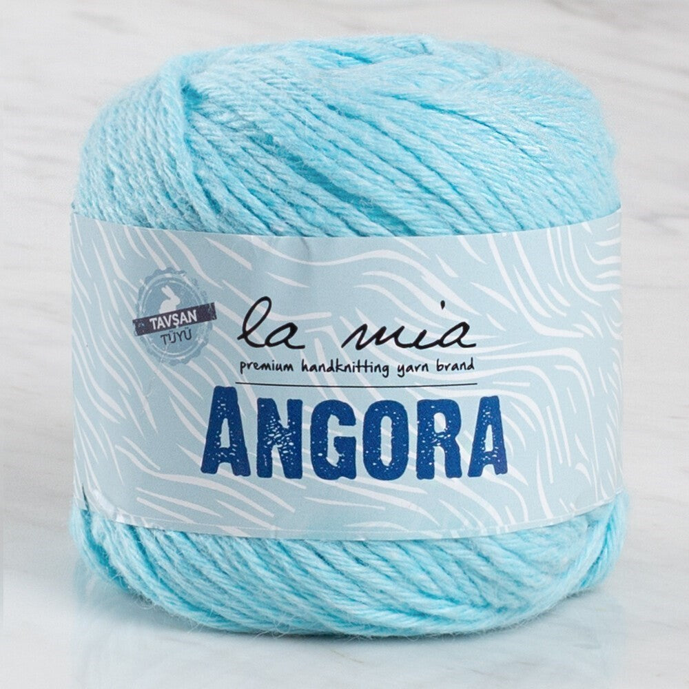 La Mia Angora 50gr Mavi El Örgü İpi - L071 - 33802 - UcuzaGeliyor
